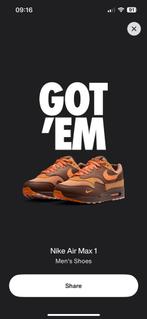 Nike Air Max 1 King’s Day SIZE 44.5, Overige kleuren, Nike, Nieuw, Ophalen of Verzenden