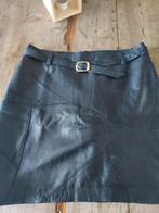 zacht lederen rok en biker jasje maat 38, Kleding | Dames, Rokken, Maat 38/40 (M), Zwart, Ophalen of Verzenden, Gedragen