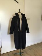 Monique van Heist wollen winterjas donkerblauw maat 38 (36)., Kleding | Dames, Blauw, Ophalen of Verzenden, Zo goed als nieuw