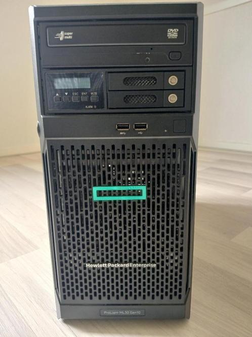HP ProLiant ML 30 G10 tower server, Computers en Software, Servers, Gebruikt, 3 tot 4 Ghz, 8 GB, Ophalen
