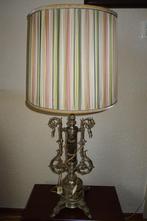 Tinnen lamp h = 110, Antiek en Kunst, Antiek | Lampen, Ophalen of Verzenden