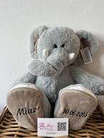 Grote knuffel geborduurd met naam, Ophalen of Verzenden, Nieuw, Kraamcadeau
