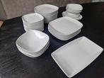 Värdera Ikea 365+ servies in wit 44 delig zgan, Ophalen, Zo goed als nieuw, Bord(en), Effen
