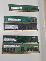 Verschillende merken 8gb pc ram geheugen ddr4 pc4 3200aa, Gebruikt, DDR4, 8 GB, Ophalen of Verzenden
