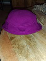 Paarse Hoed - One Size, Kleding | Dames, Hoed, One size fits all, Ophalen of Verzenden, Onbekend
