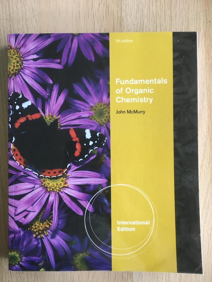 Fundamentals of Organic Chemistry -John McMurry- 7th edition, Boeken, Studieboeken en Cursussen, Zo goed als nieuw, WO, Beta, Ophalen of Verzenden