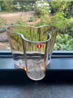 Iittala Alvar Aalto Savoy tafelvaasje 95mm Rio brown, Minder dan 50 cm, Nieuw, Glas, Ophalen of Verzenden