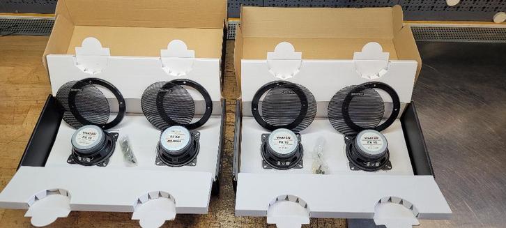 Boxen/ luidspekers/speakers Visaton PX 10  10cm bijna gratis, Auto diversen, Autospeakers, Zo goed als nieuw, Ophalen