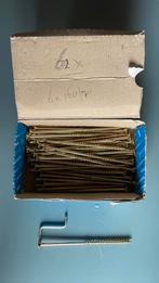 Schroeven 6x160/70 62 stuks, Ophalen of Verzenden, Zo goed als nieuw