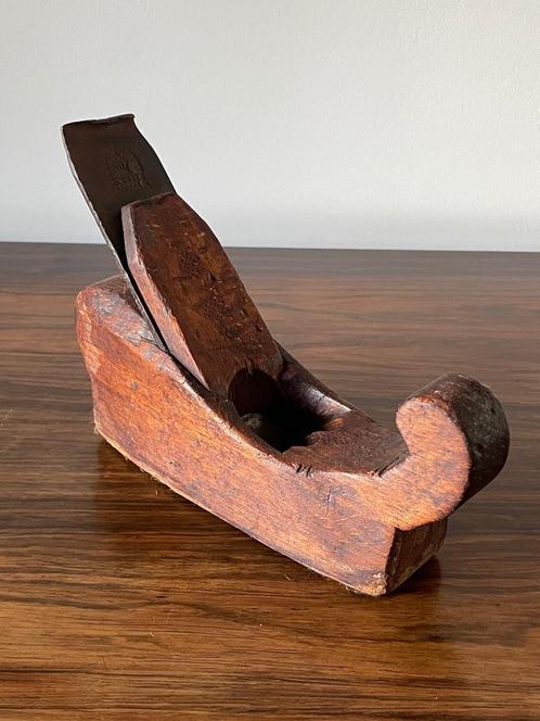 Antieke houtbewerking Timmerman Schaaf Gereedschap 18e eeuw, Antiek en Kunst, Curiosa en Brocante, Ophalen of Verzenden