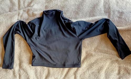 Z.G.A.NIEUW dames Top stretch zwart Borstomvang 80 Cm, Kleding | Dames, Tops, Zo goed als nieuw, Maat 38/40 (M), Zwart, Lange mouw