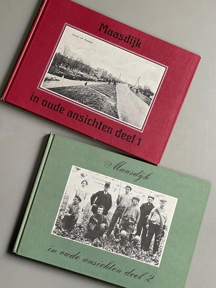 Maasdijk in oude ansichten  (deel 1 & 2), Boeken, Geschiedenis | Stad en Regio, Zo goed als nieuw, 20e eeuw of later, Ophalen of Verzenden