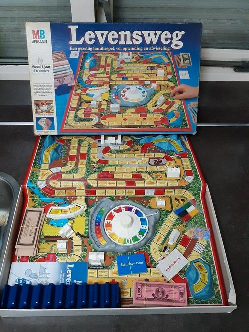 Levensweg 1984 MB nr 3, Hobby en Vrije tijd, Gezelschapsspellen | Bordspellen, Ophalen of Verzenden