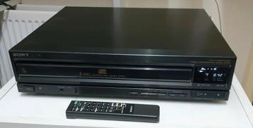 Sony 5-cd speler cdp-c500 + afstandsbediening beschikbaar voor biedingen