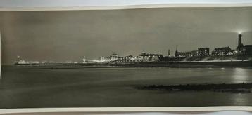 C999 Scheveningen Nacht XXL 59 x 24 cm Vuurtoren Zee Pier beschikbaar voor biedingen