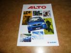 brochure Suzuki Alto  2002, Ophalen of Verzenden, Nieuw, Overige merken