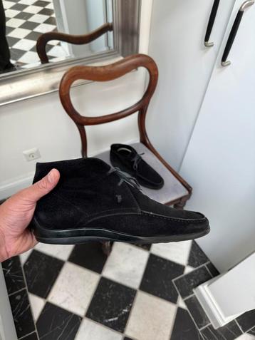 Tod’s desert schoenen – zwart suède – heren maat 41 beschikbaar voor biedingen