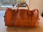 Marokkaanse Geitenleren Weekendtas, Sieraden, Tassen en Uiterlijk, 40 tot 60 cm, Gebruikt, 20 tot 30 cm, Bruin