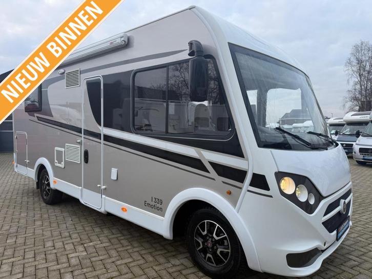 Hymer Carado Silver I339 Queensbed Hefbed 2020 Euro 6, Caravans en Kamperen, Campers, Bedrijf, tot en met 5, Integraal, Hymer