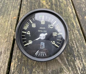 Leuke Vintage Toerenteller Jeager RPM 100 France beschikbaar voor biedingen