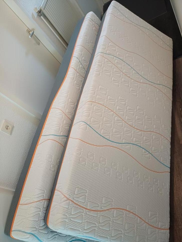 2 Mline Slow Motion 4 matrassen (80x200), Huis en Inrichting, Slaapkamer | Matrassen en Bedbodems, Zo goed als nieuw, Matras, 80 cm