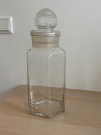 Mooie grote oude glazen pot, Ophalen of Verzenden, Zo goed als nieuw