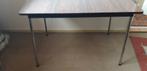 Keuken Eettafel met formica blad.., Ophalen, Zo goed als nieuw, Rechthoekig