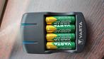 Varta batterij lader aa en aaa met 4x 2100 aa, Ophalen of Verzenden, Zo goed als nieuw, Oplaadbaar
