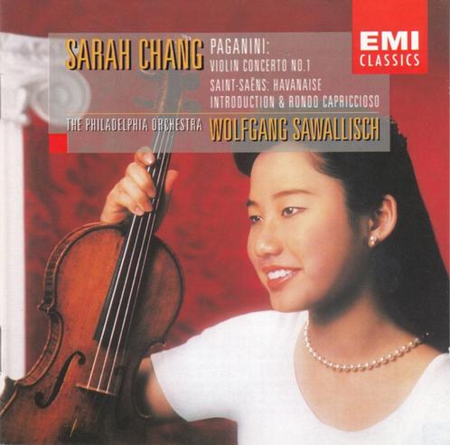 PAGANINI Violin concerto no. 1 CD CHANG SAWALLISCH EMI, Cd's en Dvd's, Cd's | Klassiek, Gebruikt, Orkest of Ballet, Romantiek