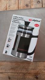 Alpina Cafetière / French Press - 1 Liter, Ophalen of Verzenden