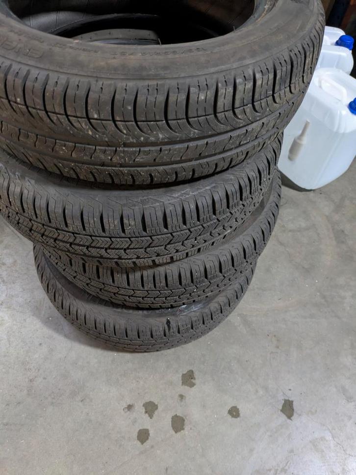 Nette Citroen C1/Peugeot107/Aygo 155/65/14 banden, Auto diversen, Auto-accessoires, Zo goed als nieuw, Ophalen