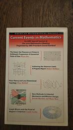 Current Events in Mathematics, Ophalen of Verzenden, Gelezen, Diverse Auteurs, Natuurwetenschap