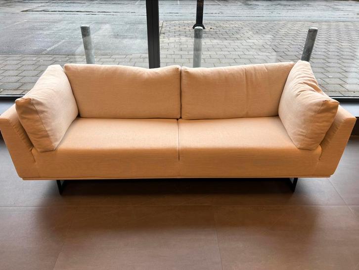 Gelderland 3-zitsbank Embrace soft, Huis en Inrichting, Banken | Bankstellen, Zo goed als nieuw, Tweepersoons, 75 tot 100 cm, Ophalen