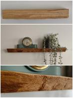 Houten wandplank | EIKEN | decoratief schap | 62cm | zwevend, Houtatelier M.Y., Info@myhoutatelier.nl, Nieuw, Ophalen of Verzenden