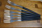 Le Creuset (kaas) fonduevorken, Ophalen of Verzenden, Gebruikt, Gietijzer, Koekenpan of Braadpan