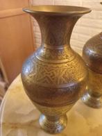 Antieke Indische koperen vazen, Antiek en Kunst, Ophalen