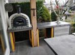 Steen oven - pizza oven - oven, Tuin en Terras, Buitenkeukens, Ophalen of Verzenden, Zo goed als nieuw, Houtskool