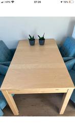 Ikea Bjursta uitschuifbare eettafel, Ophalen, Gebruikt, 50 tot 100 cm, Vijf personen of meer