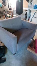 Grijze loveseat, Huis en Inrichting, Fauteuils, Ophalen, Gebruikt, 75 tot 100 cm, 100 tot 125 cm