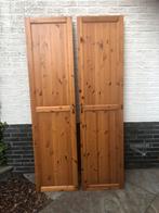Ikea pax kastdeuren 195x50 houtfineer, Doe-het-zelf en Verbouw, Deuren en Horren, Ophalen, Gebruikt, Binnendeur, Minder dan 200 cm