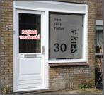 Persoonlijke raamfolie, Gratis digitale proef! Voordeurfolie, Ophalen of Verzenden, Nieuw, Bedrijf of Vereniging