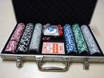 compleet pokerset, Hobby en Vrije tijd, Gezelschapsspellen | Kaartspellen, Ophalen, Zo goed als nieuw