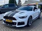 Ford Mustang 5.0 V8 GT Roush Stage 2 Wit 2015 Handgeschakeld, Auto's, Ford, 4 stoelen, Wit, Leder, Bedrijf