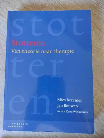 Stotteren, van theorie naar therapie, M. Bezemer & J. Bouwen beschikbaar voor biedingen