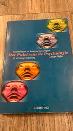 Jakop Rigter - Het palet van de psychologie, Ophalen of Verzenden, Zo goed als nieuw, Jakop Rigter