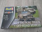 Revell M34 tactical truck + odd-road vehicle, Hobby en Vrije tijd, Modelbouw | Auto's en Voertuigen, 1:32 tot 1:50, Revell, Ophalen of Verzenden