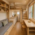 Tiny House inrichting op maat – slim en stijlvol CNC werk, Doe-het-zelf en Verbouw, Overige Doe-het-zelf en Verbouw, Ophalen of Verzenden