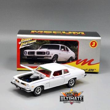 1974 Pontiac GTO van Johnny Lightning met doosje van metaal beschikbaar voor biedingen