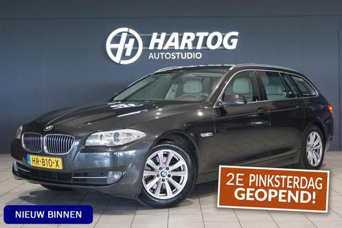 BMW 5-serie Touring 520d Executive + LEDER / TREKHAAK, Auto's, BMW, Bedrijf, Te koop, 5-Serie, ABS, Airbags, Airconditioning, Alarm