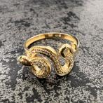 14k gouden ring slang model, Ophalen of Verzenden